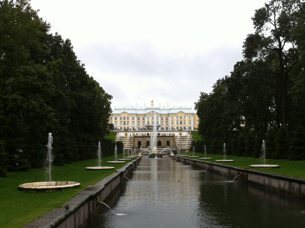 Peterhof, Russia - I've Seen The Future And It Looks So Bright