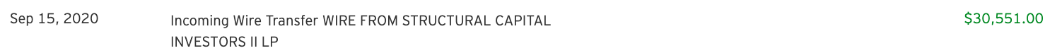 Structural Capital distribution