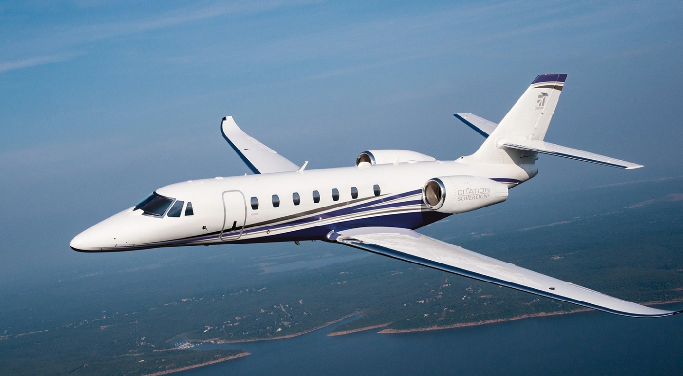 Flying private in a Citation Sovereign