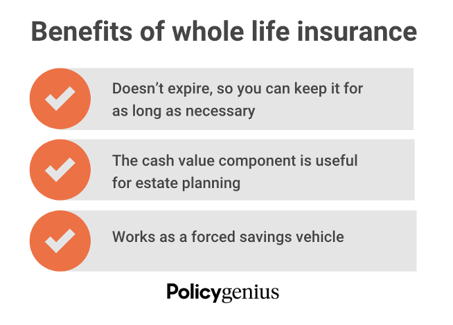 Benefits of whole life insurance