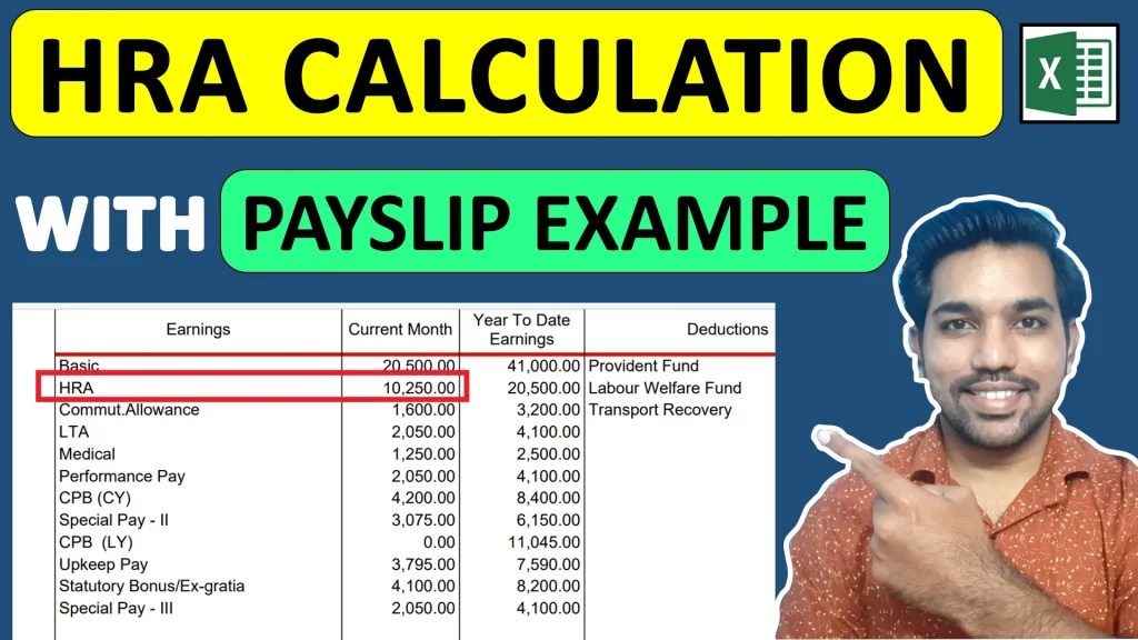 How HRA Exemption is Calculated [Excel Examples] FinCalC Blog