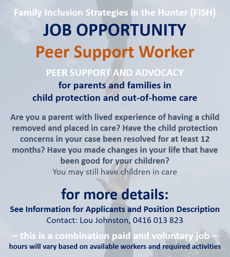 Jobs Family Inclusion Strategies in the Hunter