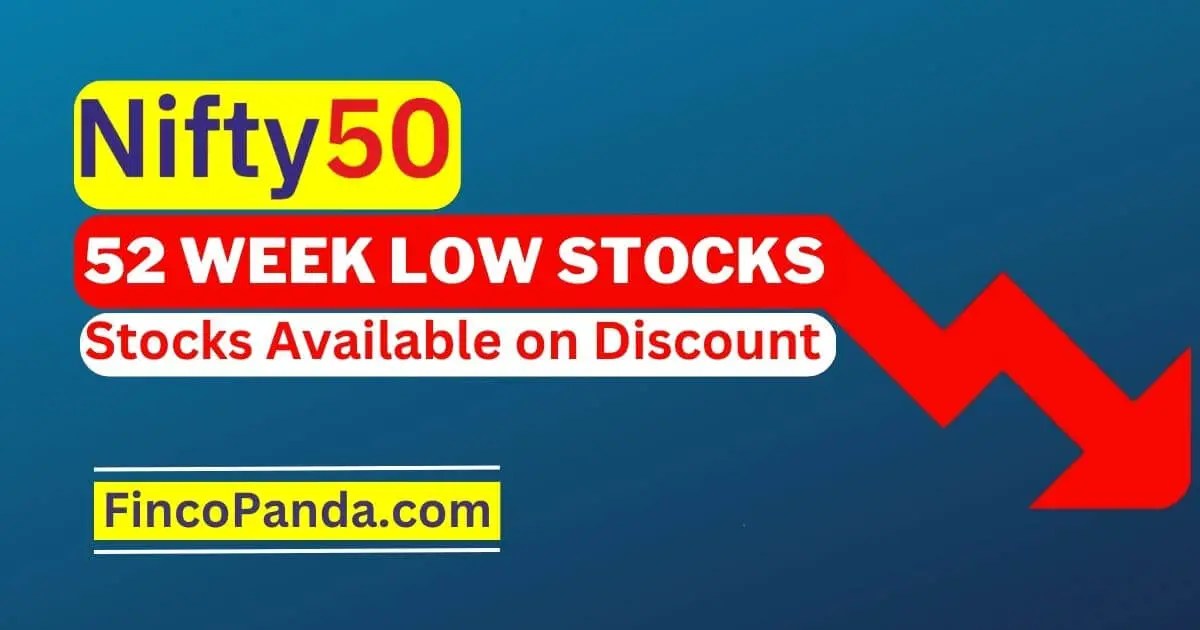 52 Week Low Stocks Nifty 50 » Finco Panda