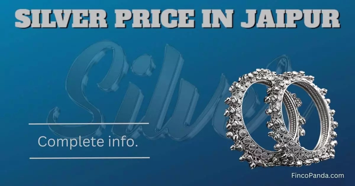 Silver Price Today Jaipur » Finco Panda