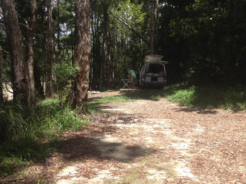Camping at Koombooloomba National Park and Dam