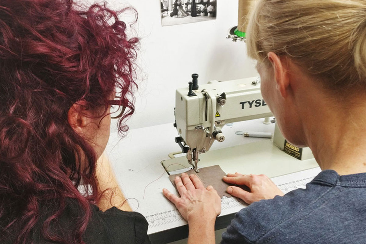 Learn How to Sew Leather on a Machine Find a Craft
