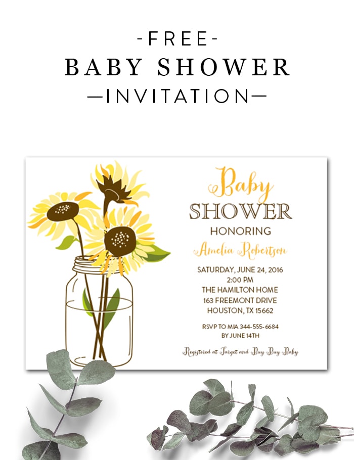 Printable Baby Shower Invitations Find a Free Printable