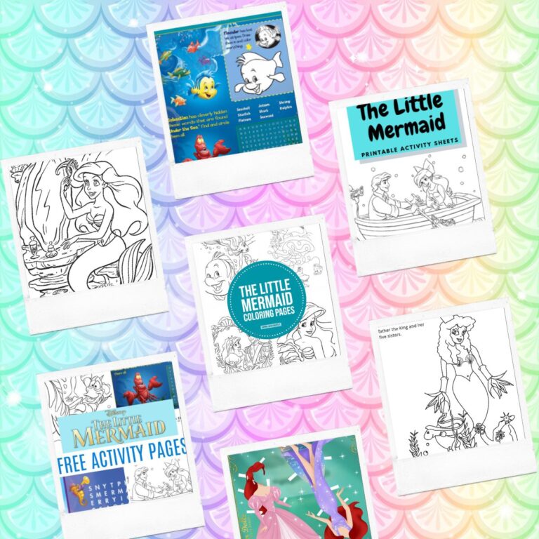 Little Mermaid Printables (Free!) - Find a Free Printable