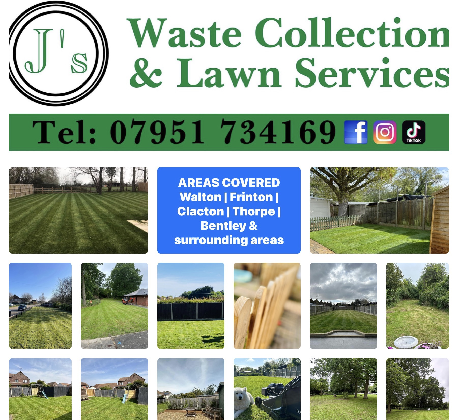 J’s Waste Collection & Lawn Services Find a Local Trader