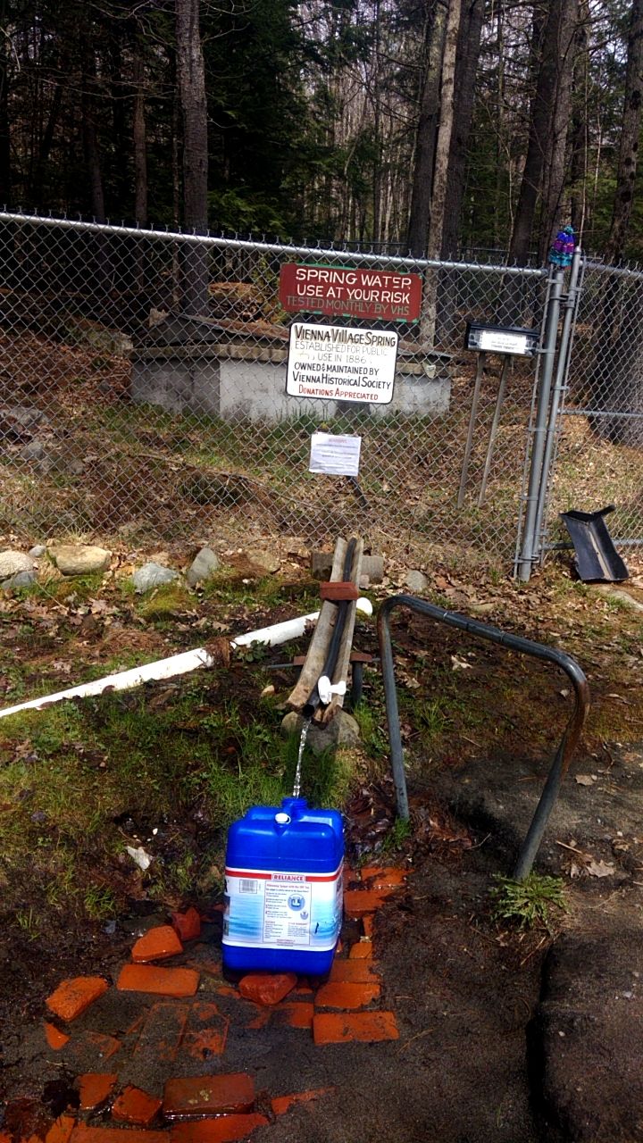 Vienna Village Spring, Vienna, Maine Find A Spring