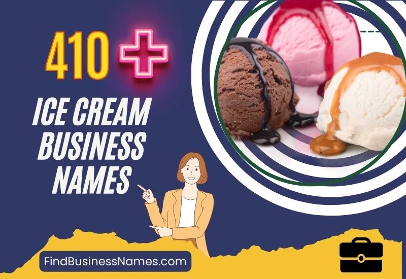 410+ Ice Cream Business Names (Rolled and Dairyfree)