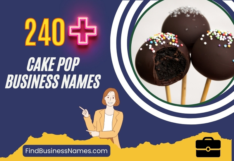 240+ Cake Pop Business Names (Cute and Creative)