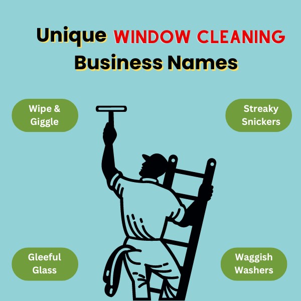 350+ Window Cleaning Business Names (Rhyming and Clever)