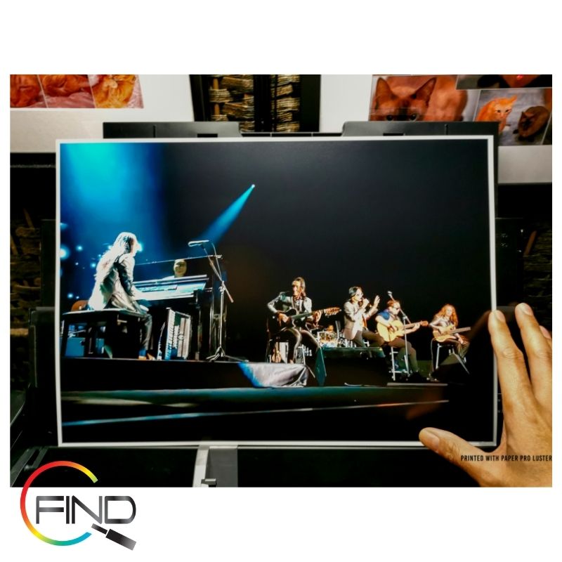 Canon Luster Photo Paper’s Printing Result FindC