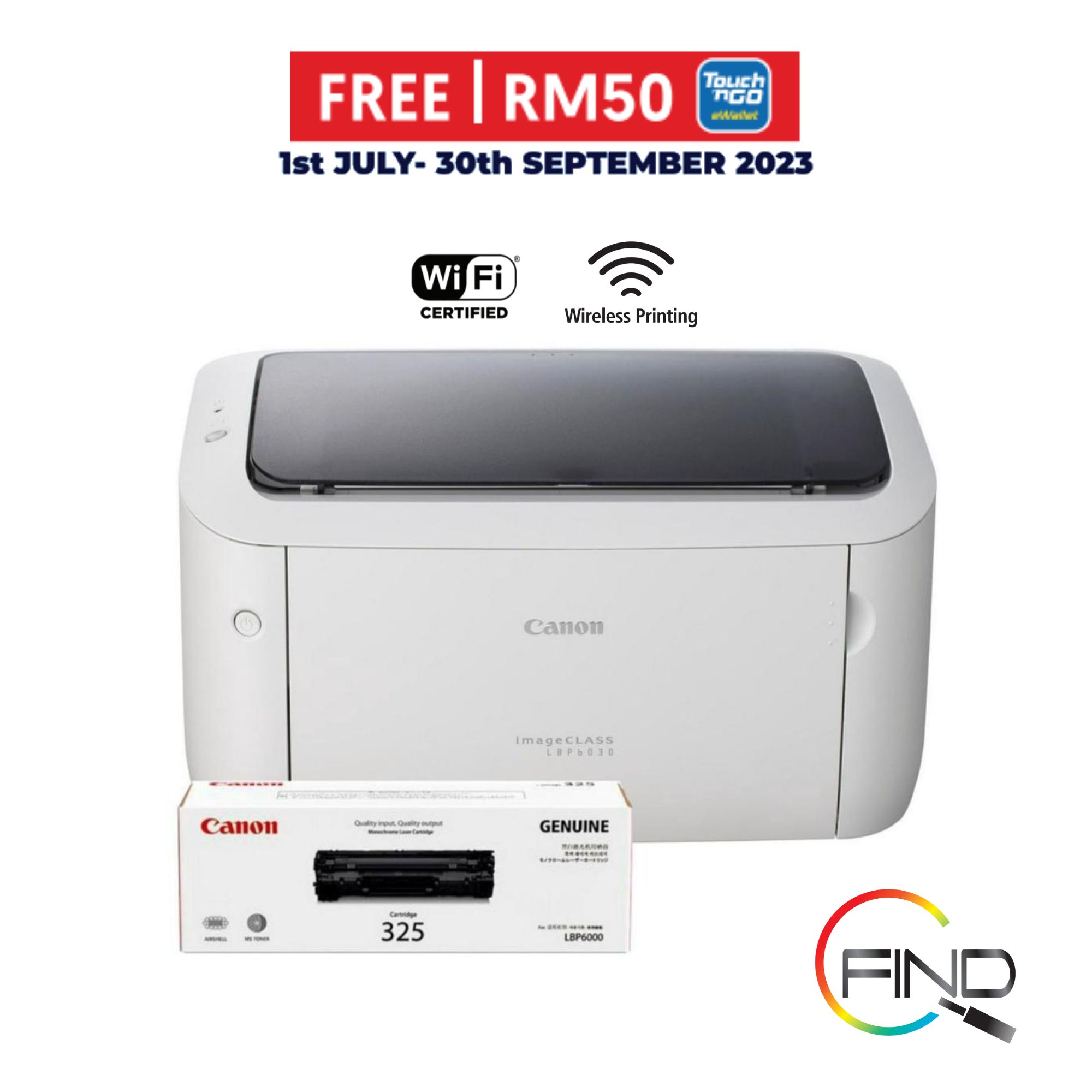 CANON LBP6030 MONOCHROME SINGLE FUNCTION LASER PRINTER (FINDC) FindC