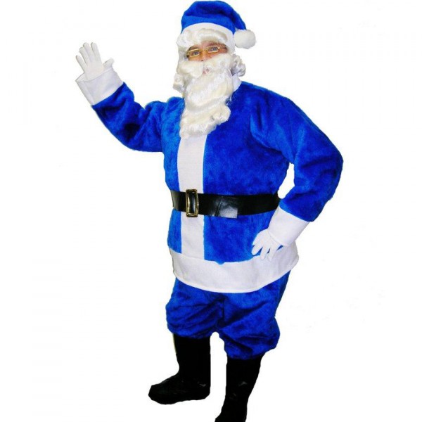 Blue Santa Suit Adult Large Costume Halloween Costume Ideas 2019
