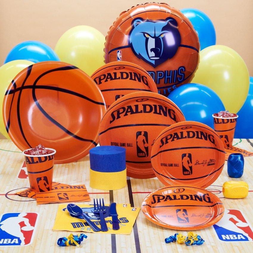 Memphis Grizzlies NBA Basketball Deluxe Party Kit Halloween Costume