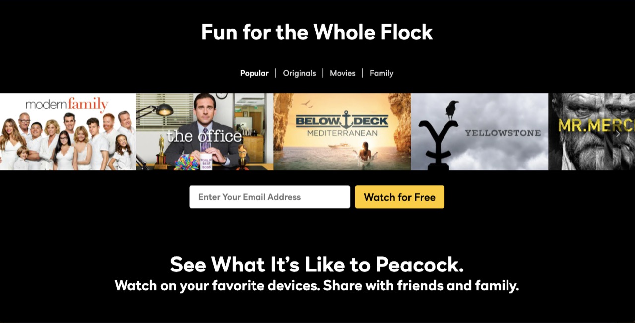 Peacock Channel List What to Watch on Peacock