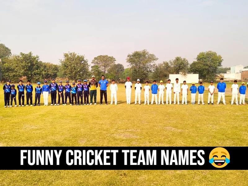 Funny Cricket Team Names [125+ Out of the Park Ideas]