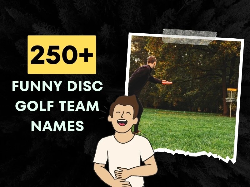 250+ Funny Disc Golf Team Names (Unique and creative)