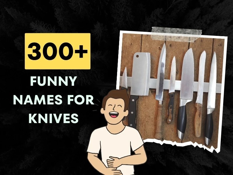 300+ Funny Names For Knives (Puns and Badass)