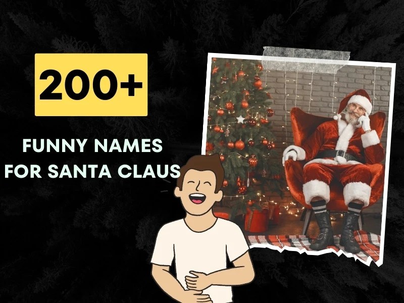 200+ Funny Names For Santa Claus (Humorous Ideas)