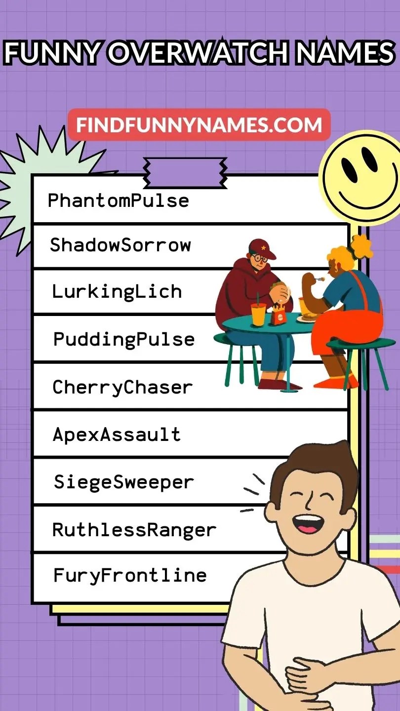 250+ Funny Overwatch Names Unique Picks for Your Avatar