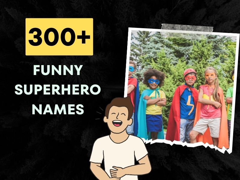 300+ Funny Superhero Names Where Humor Meets Heroism