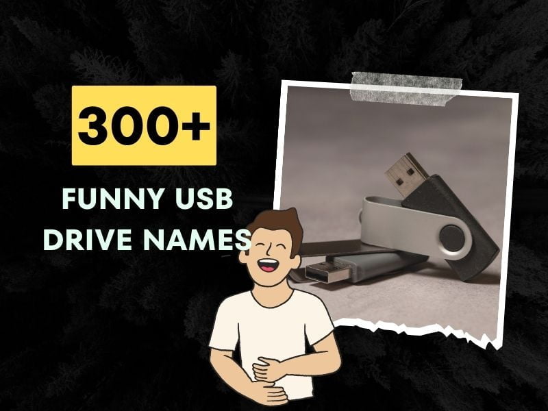 300+ Funny USB Drive Names (Add Humor to Storage)