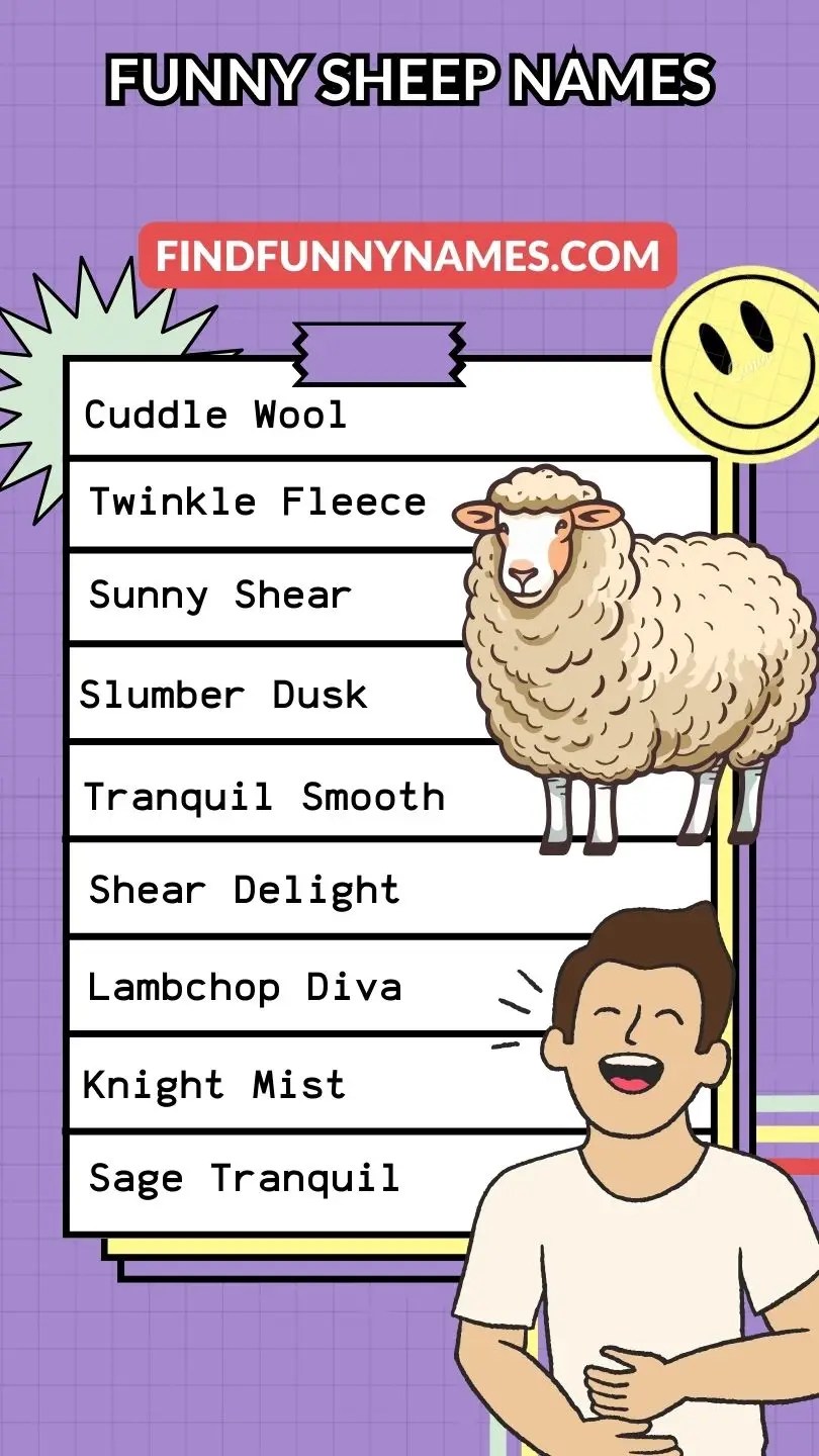 300+ Funny Sheep Names (Creative and Unique Ideas)