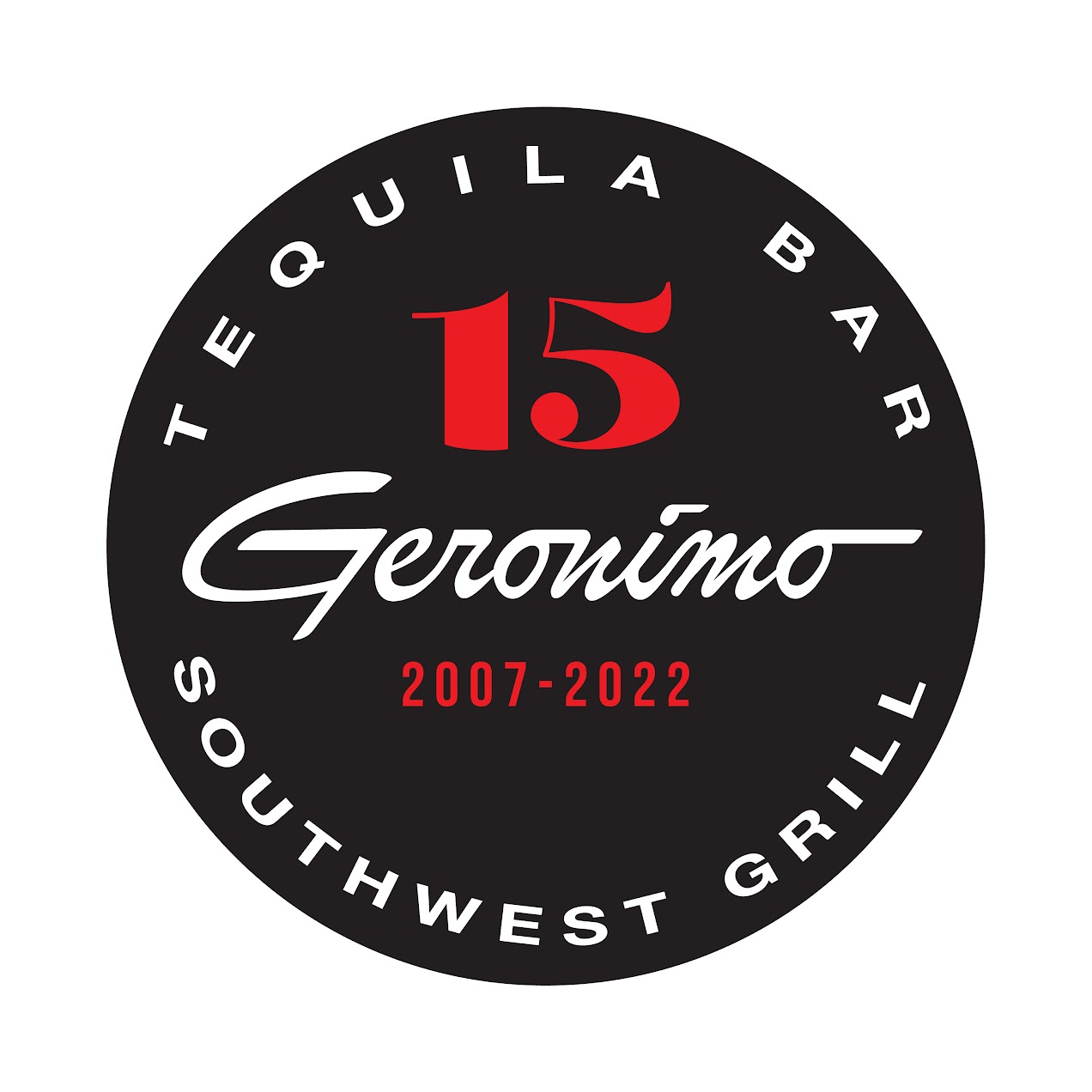 Geronimo’s Tequila Bar and Southwest Grill celebrates 15 years with