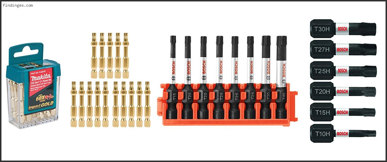 Top 10 Best Impact Torx Bits Reviews With Scores Findinges