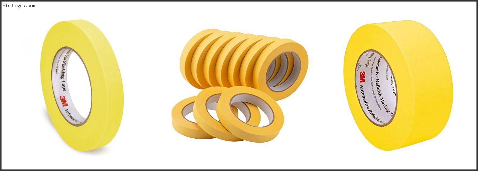 Top 10 Best Masking Tape For Cars With Buying Guide Findinges