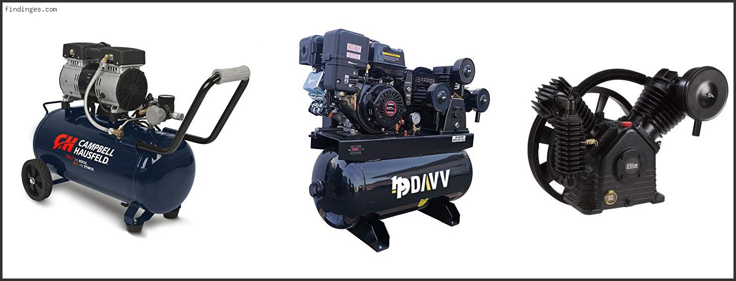Top 10 Best Gas Air Compressor Reviews With Scores Findinges