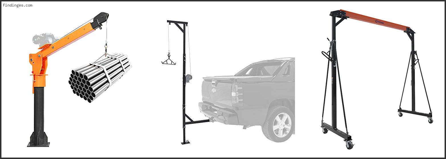 Top 10 Best Hitch Mounted Crane Reviews With Scores Findinges