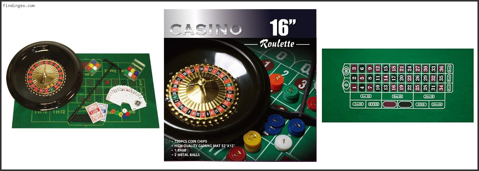 Top 10 Best Roulette Wheel For Home Based On Customer Ratings Findinges