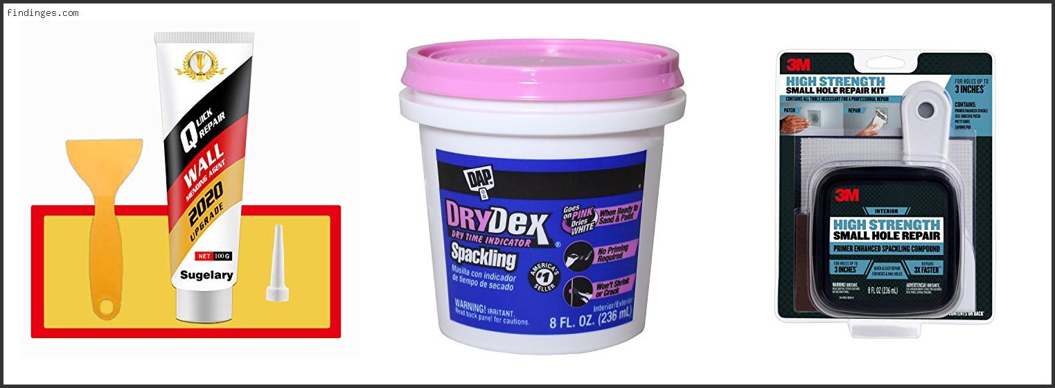 Top 10 Best Spackle For Drywall Based On Customer Ratings Findinges