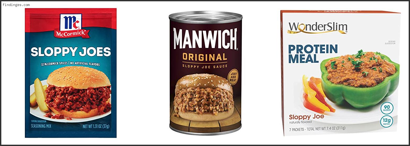Top 10 Best Sloppy Joe Mix To Buy In [2024] Findinges
