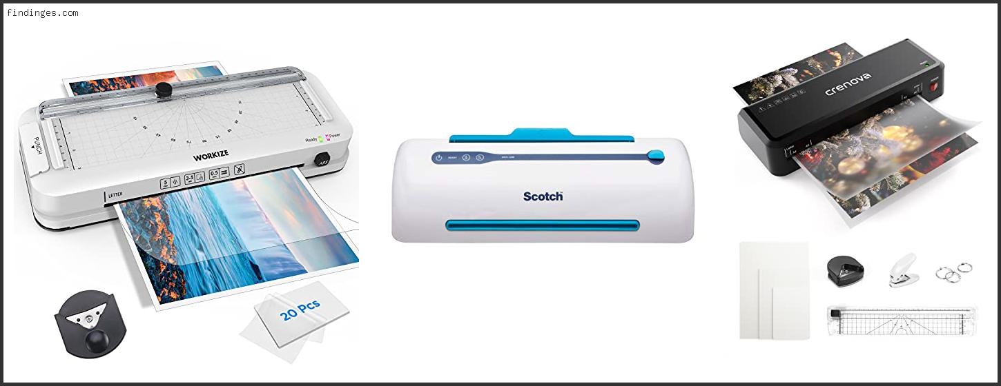 Top 10 Best Desktop Laminators With Buying Guide Findinges