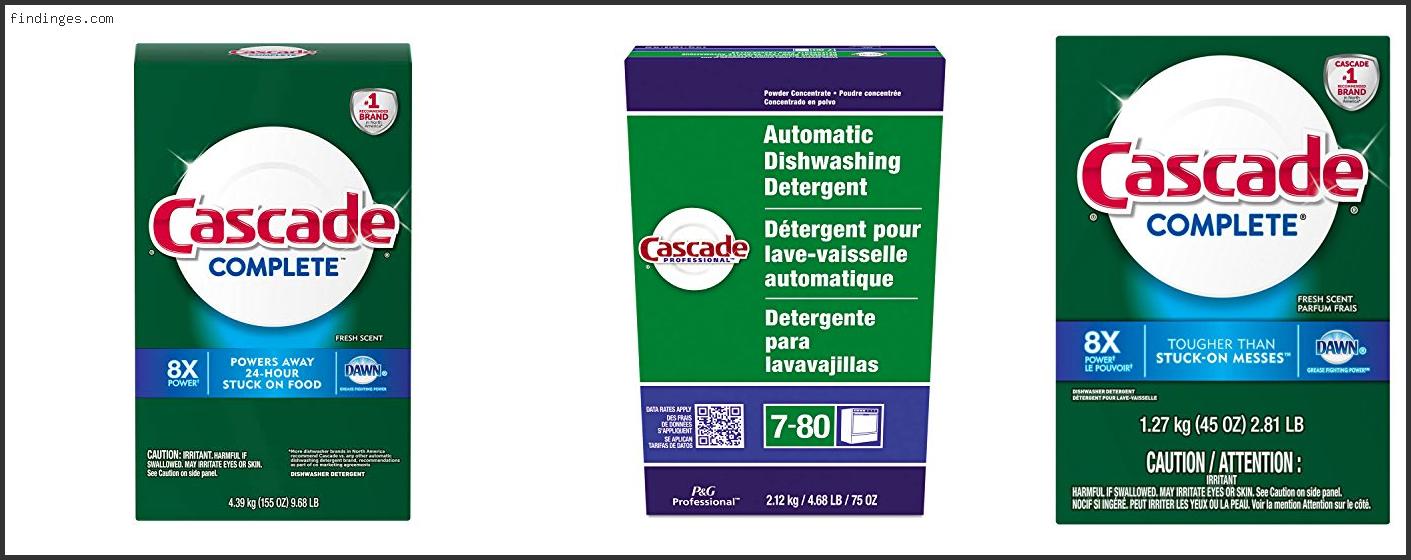 Top 10 Best Powder Dishwasher Detergent In [2024] Findinges