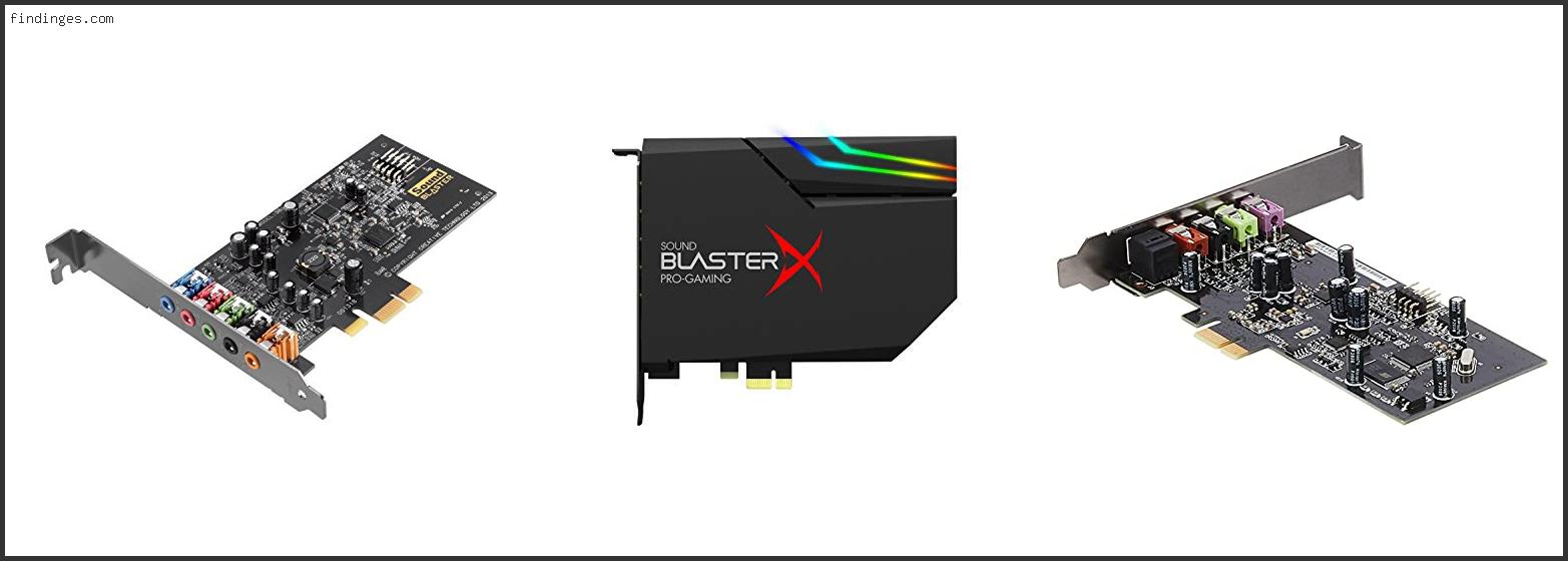 Top 10 Best Internal Sound Card Based On Customer Ratings Findinges