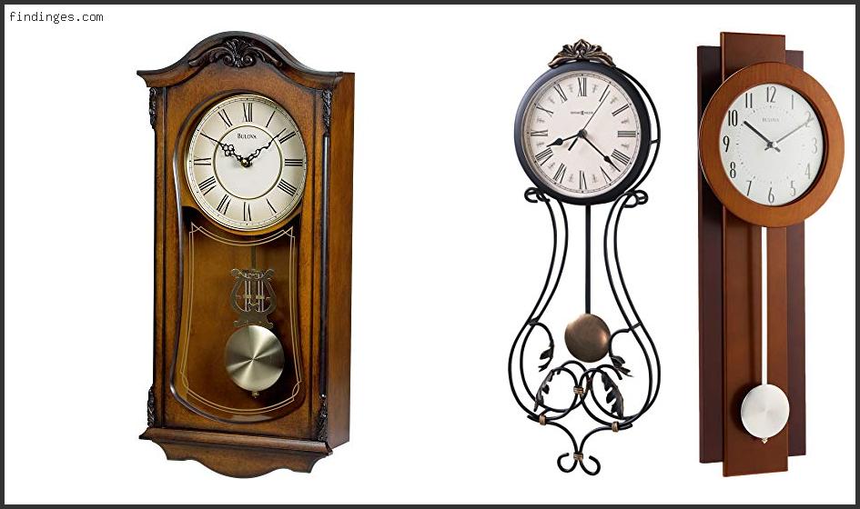 Top 10 Best Pendulum Wall Clock In [2024] Findinges