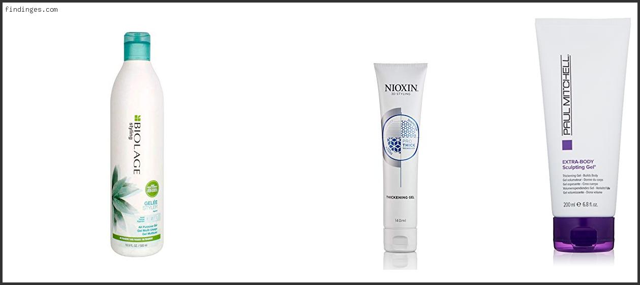 Top 10 Best Styling Gel For Fine Hair Based On Scores Findinges