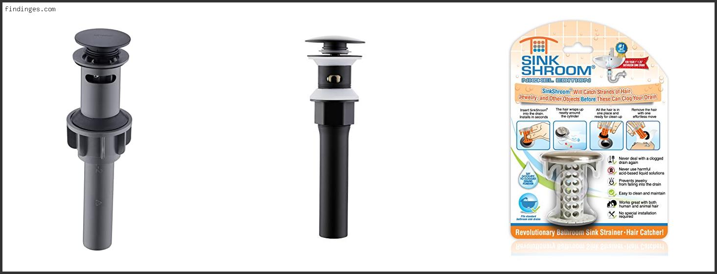 Top 10 Best Bathroom Sink Drain To Buy Online Findinges