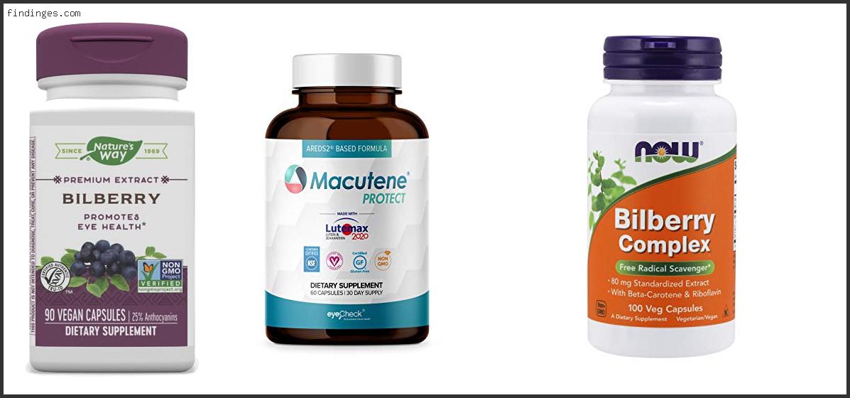 Top 10 Best Bilberry Supplement For Eyes Reviews With Products List