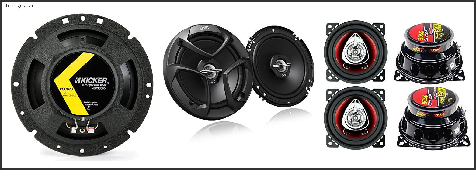 Top 10 Best Coaxial Speakers For Car Based On Scores Findinges
