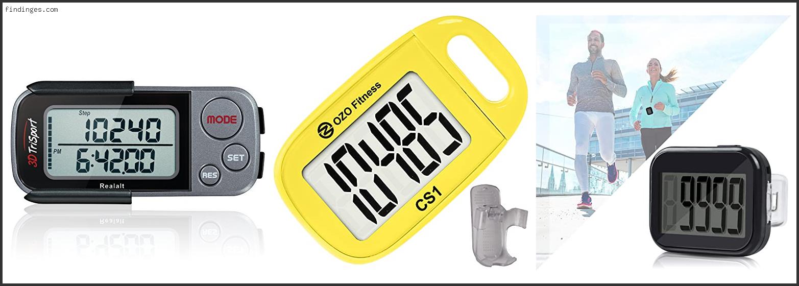 Top 10 Best Pocket Pedometer Based On Customer Ratings Findinges