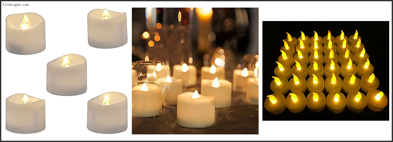 Top 10 Best Flameless Tea Lights With Buying Guide Findinges