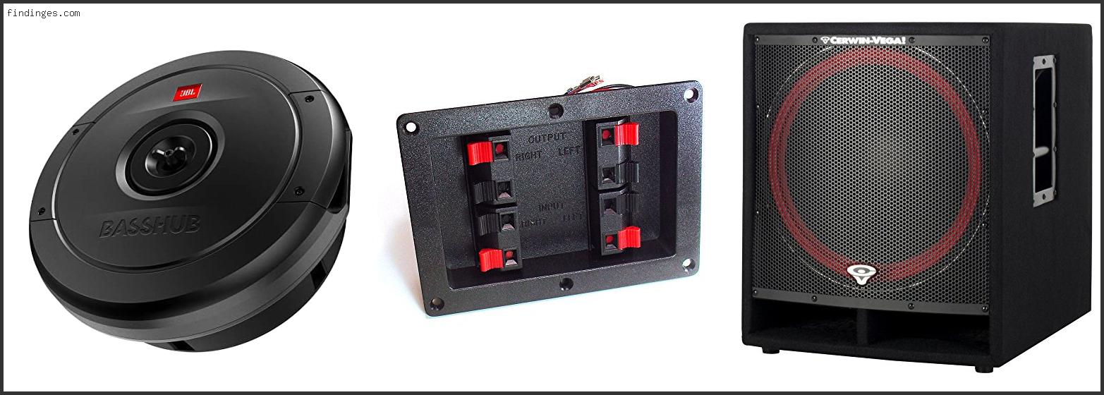 Top 10 Best Passive Subwoofer With Expert Findinges