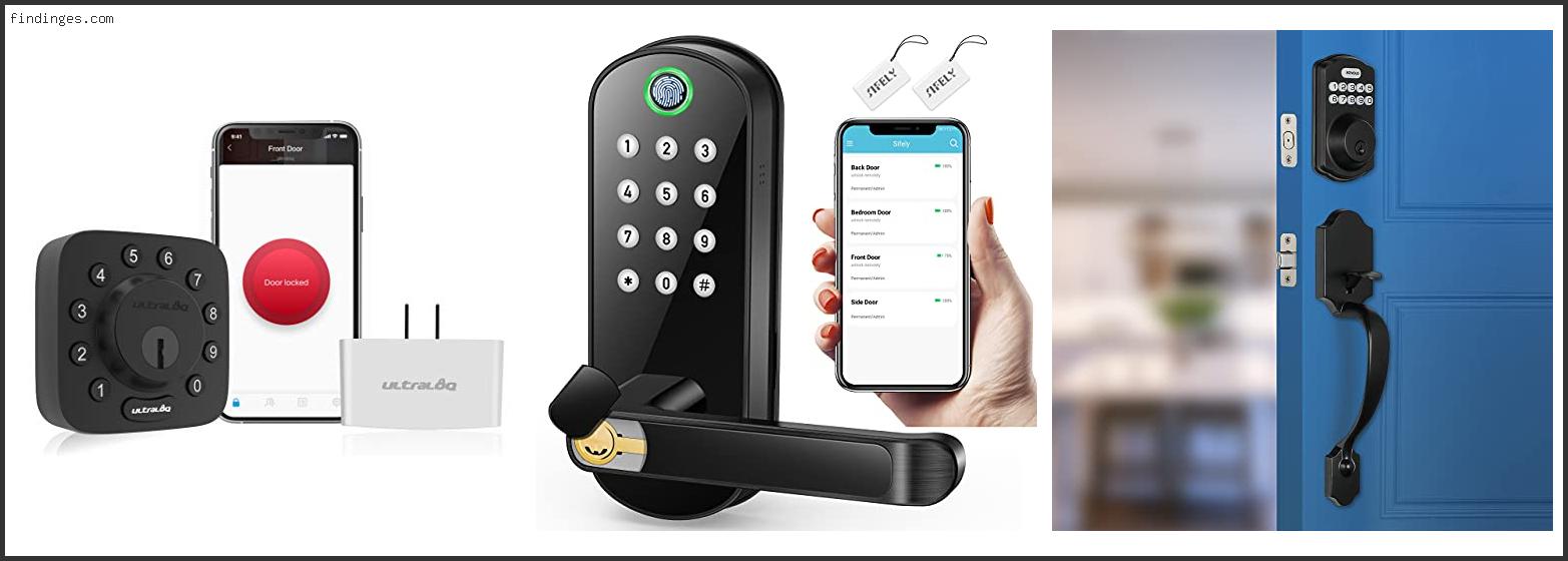 Top 10 Best Keyless Front Door Lock Reviews With Products List Findinges